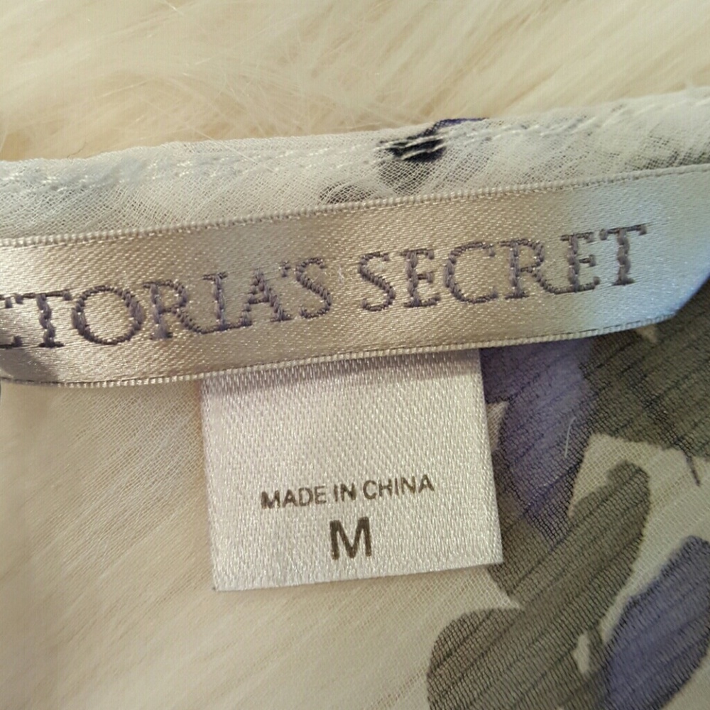 VICTORIA SECRET FAB BLUES SHORT CHEMISE - Picture 4 of 5